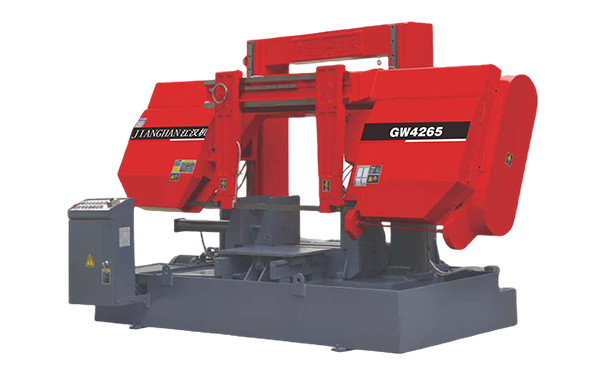 盐源GW4265双柱龙门卧式带锯床