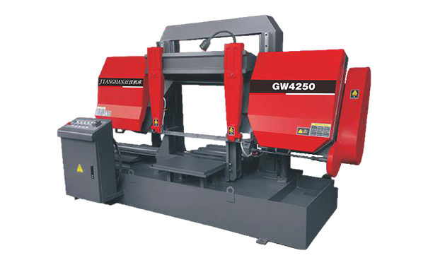 盐源GW4250双柱龙门卧式带锯床
