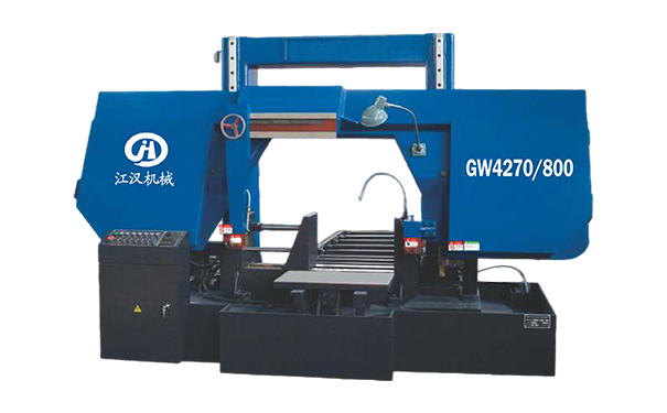 盐源GW4270/800双柱龙门卧式带锯床